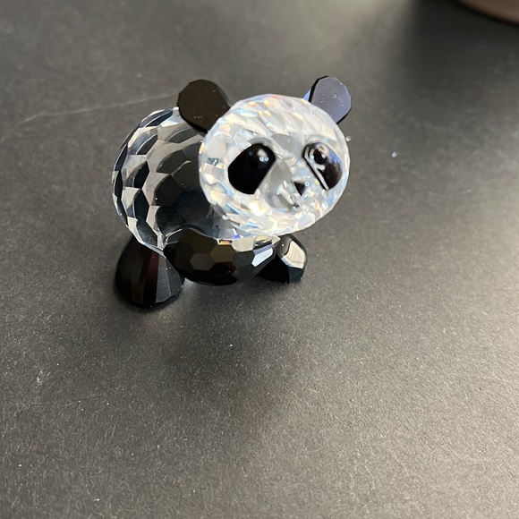 SWAROVSKI Silver Crystal Mother Panda #181080 with Box & Certificate - Picture 4 of 5